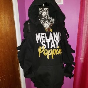 Cut up Hooded Sweatshirt